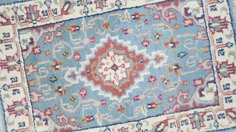 2X3* HAND-KNOTTED CAUCASIAN SUPER KAZAKH-OUSHAK TRIBAL CHOBI VINTAGE WOOL RUG gallery