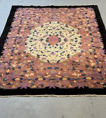 1920 Vintage Nichols Chinese Art Deco Rug Washed. Perfect Condition 8.10 x 11.5
