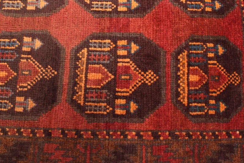 Vintage Oriental Hand-Knotted Carpet 3'4" x 6'1" Traditional Wool Area Rug gallery