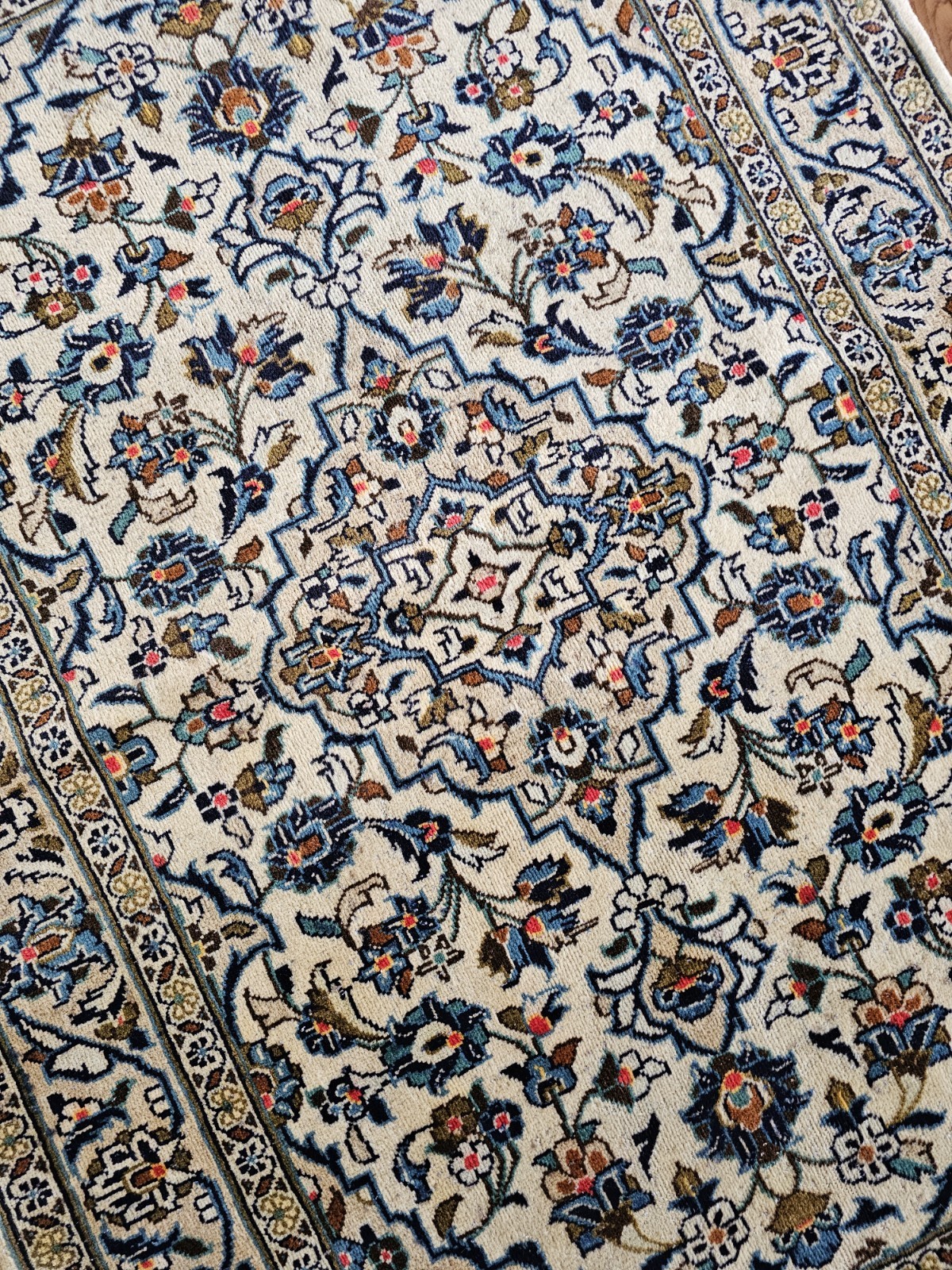 3.3 x 4.7 VINTAGE FINE USHAK RUG CAUCASIAN ANTIQUE SERAPI HERIZ KAZAK gallery