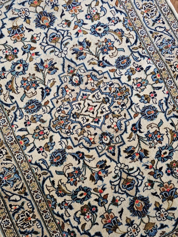 3.3 x 4.7 VINTAGE FINE USHAK RUG CAUCASIAN ANTIQUE SERAPI HERIZ KAZAK