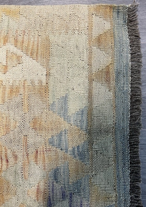 Vintage Kilim Traditional Hand Made Oriental Wool Kilim 5ftx3.2ft 159cmx103cm gallery
