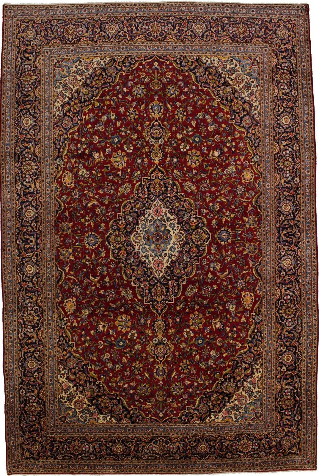 10X15 Oversized Hand-Knotted Palatial Oriental Rug Traditional Floral Carpet gallery