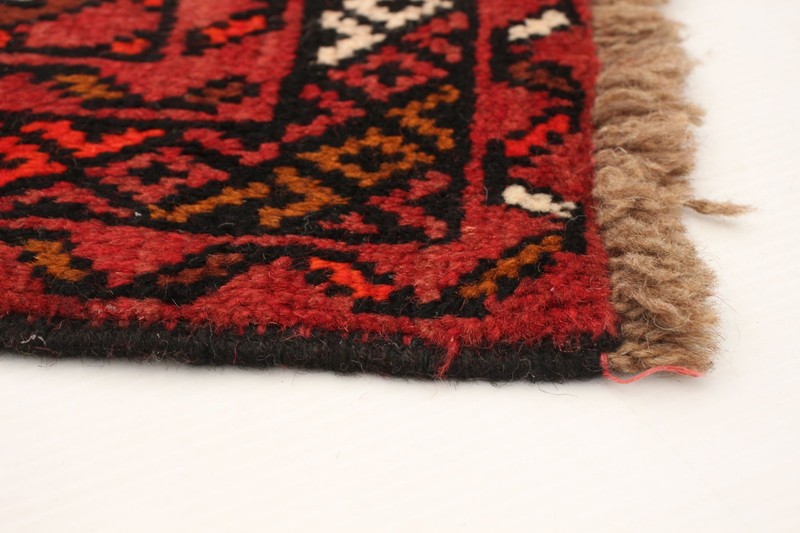 Vintage 3'5" x 5'5" Traditional Hand Knotted Vegetable Dye Wool Area Rug gallery
