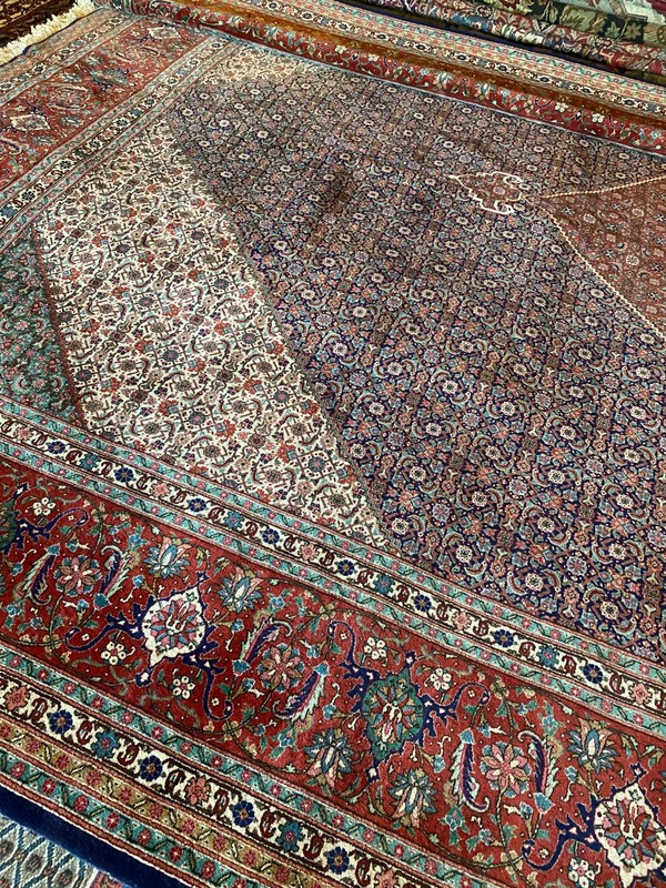 Vintage Handmade Fine Palace Size Oriental Rug, Traditional Design, 14'x19' gallery