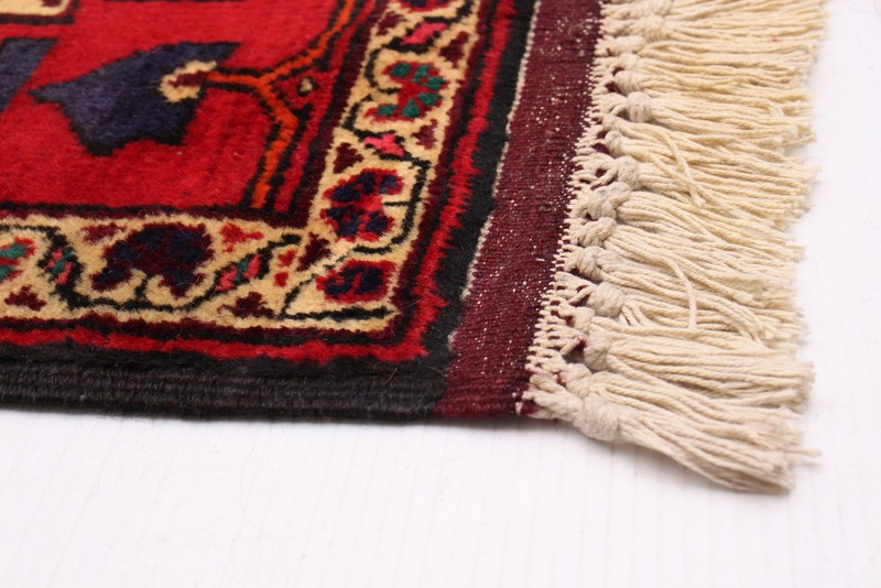 Vintage 5'3" x 9'8" Traditional Hand Knotted Vegetable Dye Wool Area Rug gallery