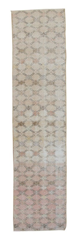 Runner Rug,Turkish Runner,Vintage Runner,Oushak Rug,Floor Rug, 2'2 X 9'10 feet gallery