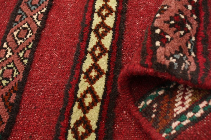 Vintage 3'6" x 5'1" Traditional Hand Knotted Vegetable Dye Wool Area Rug gallery