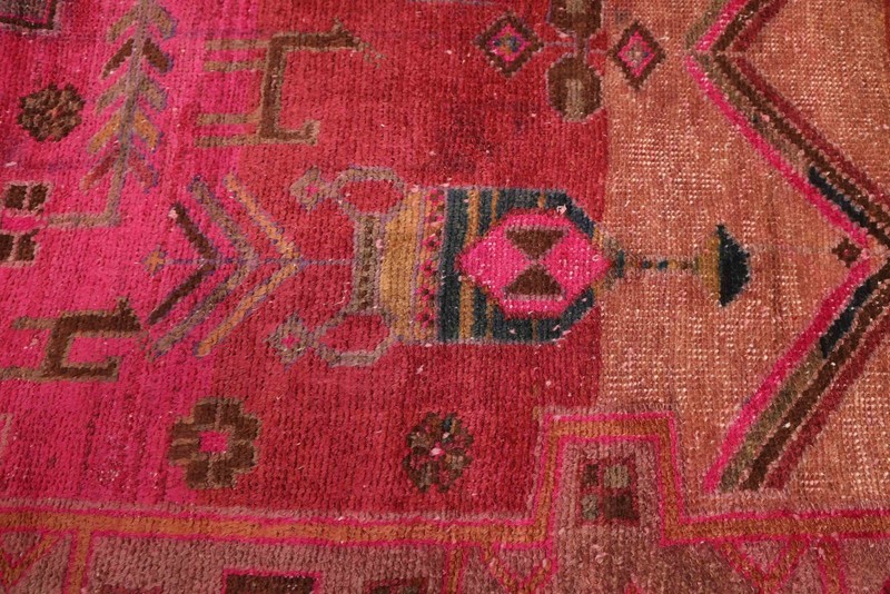 Traditional Vintage Hand-Knotted Area Rug 5'1" x 10'8" Oriental Wool Carpet gallery