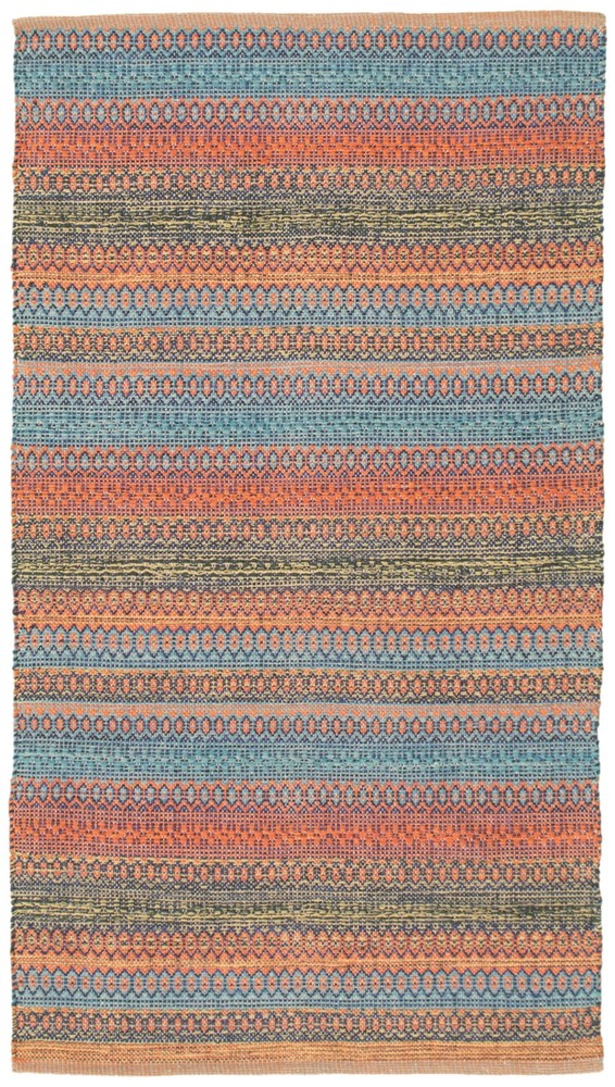 Vintage Hand Woven Area Rug 2'8" x 5'0" Traditional Wool Oriental Carpet