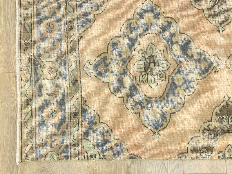 Faded Terracotta Runner, 2.10 x 13 ft, Hallway Rug, Rustic Entry Decor, Low Pile gallery