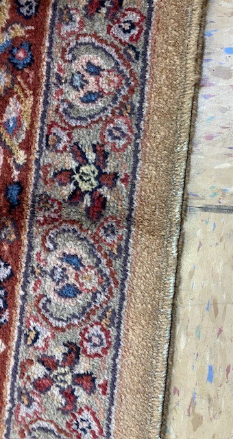 USED AUTHENTIC AMERICAN KARASTAN HUNTING PATTERN # 723 RUG ART CARPET 8'8" x 12' gallery