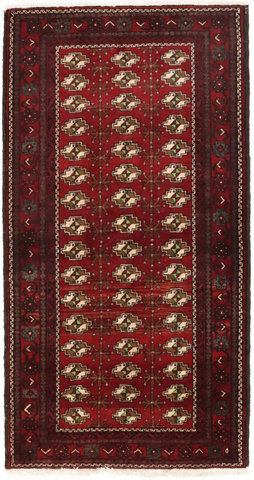 3'6X6'9 ft Handmade Wool Tribal Oriental Rug Farmhouse Kitchen Decor Carpet gallery