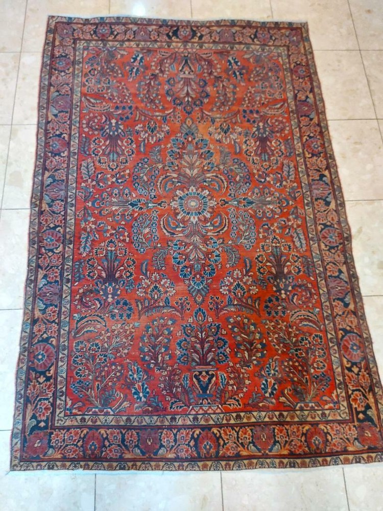 Antique Sarouk Carpet Circa 1920 Price Reduced 20%