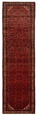Vintage Hand-knotted Runner Rug 3’8″ x 13’1″ Traditional Oriental Wool Carpet