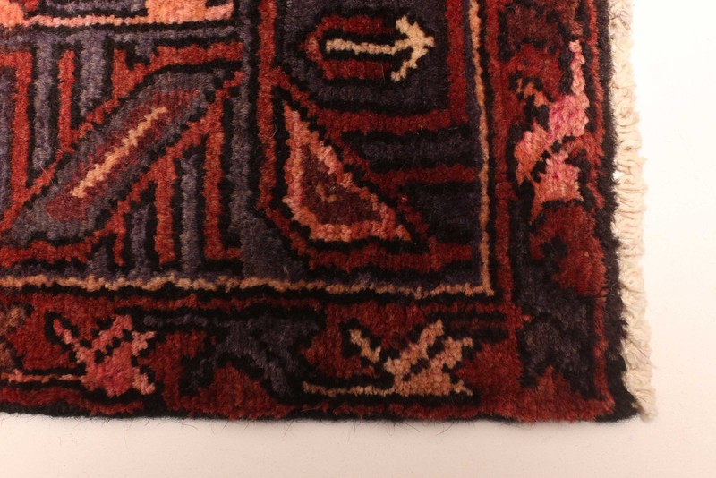 Vintage Hand-Knotted Area Rug 4'10" x 8'1" Traditional Oriental Wool Carpet gallery