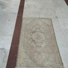 Pastel Turkish Vintage Small Rug 48 x 76 cm Handmade Bath Mat 1.57 x 2.49 ft gallery