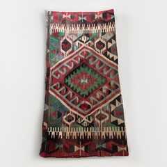 Antique Anatolian Kilim Flatweave Rug Wall Textile Large 10×5 Feet Handwoven Art
