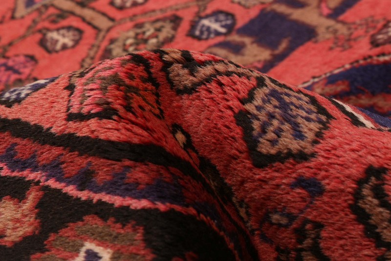 3'7" x 9'10" Vintage Hand-knotted Runner Rug Traditional Oriental Wool Carpet gallery