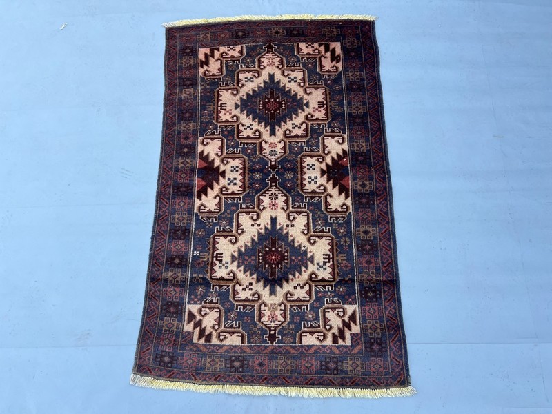 Vintage Nomad Maldari Tribal Belouch Natural Vegetable Dye Zakani Carpet gallery