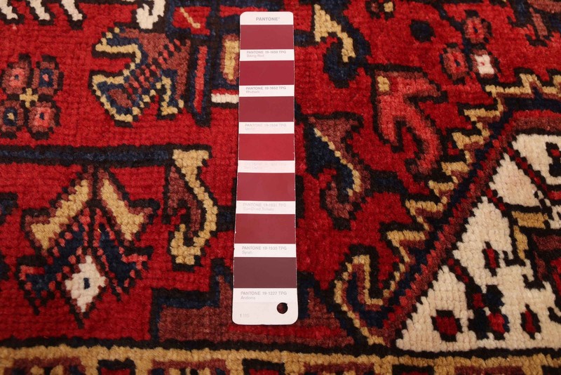 Vintage Oriental Hand-Knotted Carpet 7'1" x 9'7" Traditional Wool Area Rug gallery