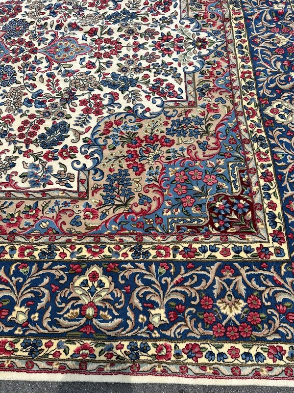 Exquisite Semi Antique Royal Signet Persienn Kirrmann Carpet 13’2”x 9’8”Handmade gallery