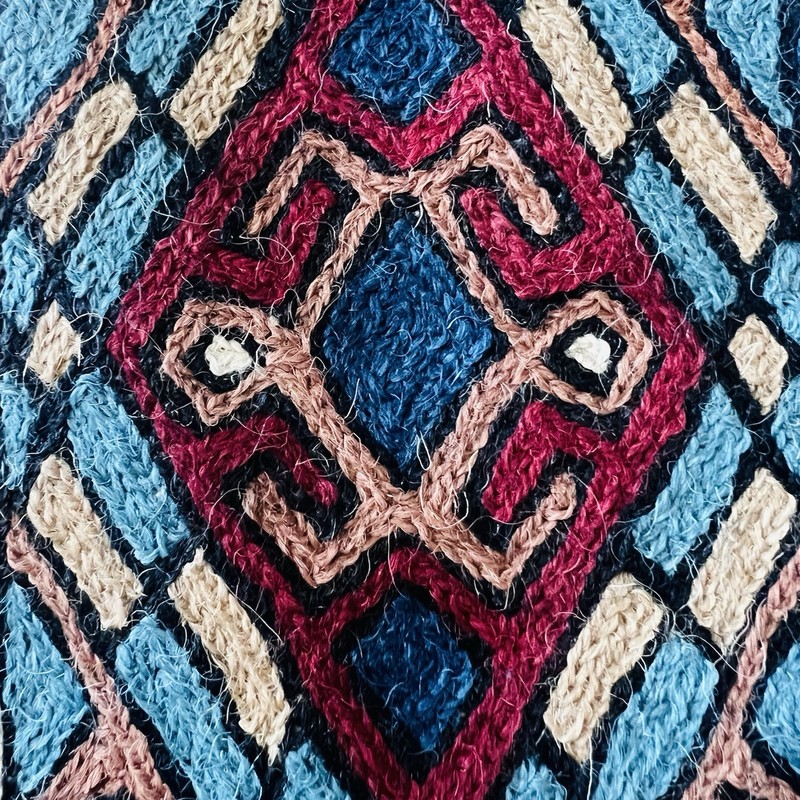 Vintage Turkish Anatolian Wool Needlepoint Rug / Wall Hanging – 36”x60” (3’x5’) gallery