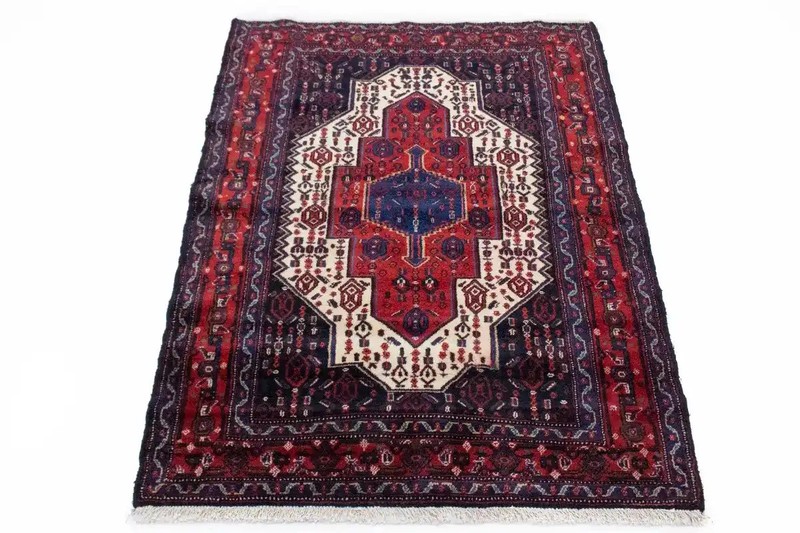 Handmade Vintage Oriental Area Rug Small Floral Design Home Decor Carpet 4X5 ft gallery