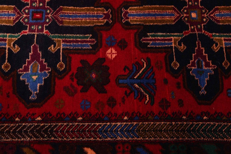 Traditional Vintage Hand-Knotted Area Rug 4'2" x 6'4" Oriental Wool Carpet gallery