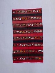Medium Vintage Turkish Kilim Rug 188×104 cm Wool Kelim