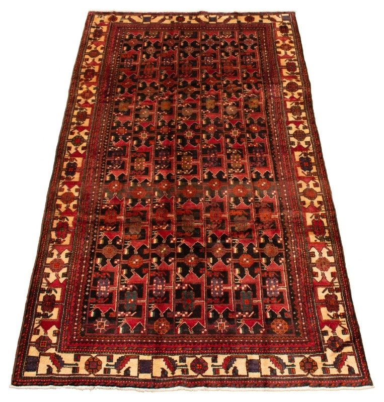 Vintage 5'4" x 9'10" Traditional Hand Knotted Vegetable Dye Wool Area Rug gallery