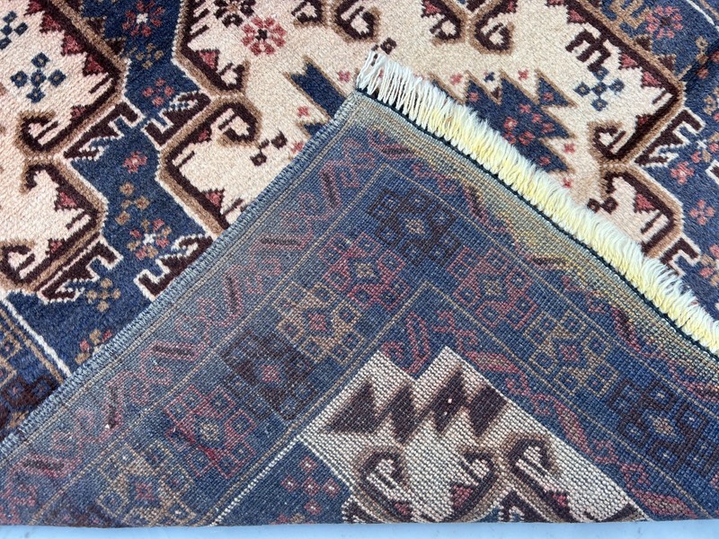 Vintage Nomad Maldari Tribal Belouch Natural Vegetable Dye Zakani Carpet gallery
