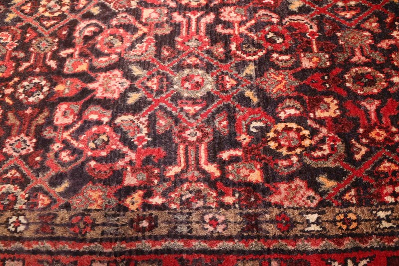 Vintage Hand-Knotted Carpet 3'7" x 6'7" Traditional Oriental Wool Area Rug gallery