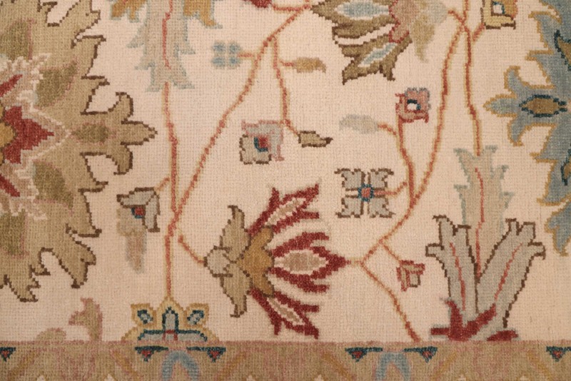 Vintage Hand-Knotted Area Rug 7'11" x 10'1" Traditional Oriental Wool Carpet gallery