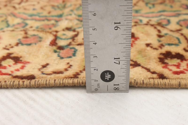 Vintage Hand-Knotted Area Rug 6'5" x 9'6" Traditional Oriental Wool Carpet gallery