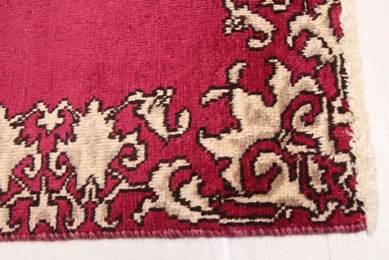 2'4" x 12'1" Vintage Hand-knotted Runner Rug Traditional Oriental Wool Carpet gallery