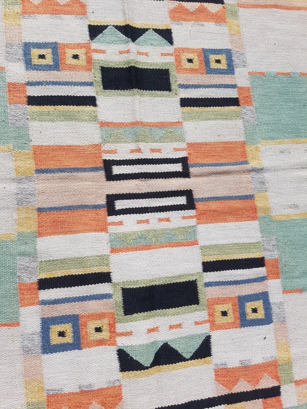 Vintage Traditional Handmade Beautiful Moroccan Floor Rug Carpet 156x115 cm gallery
