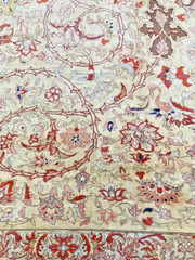 Antique HEREKE Oversized Size : 11′ – 8″ x 17′ – 9″ Circa : 1922
