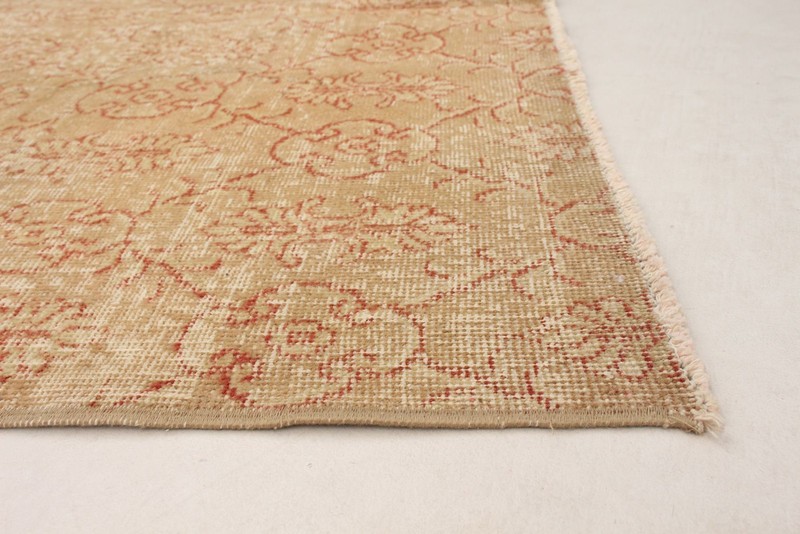 Vintage Hand-Knotted Area Rug 5'4" x 8'4" Traditional Oriental Wool Carpet gallery