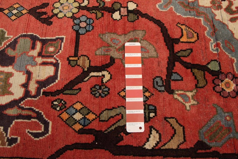 Vintage 4'11" x 6'11" Traditional Hand Knotted Vegetable Dye Wool Area Rug gallery