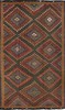 Vintage Hand Woven Area Rug 6'2" x 11'1" Traditional Wool Oriental Carpet gallery