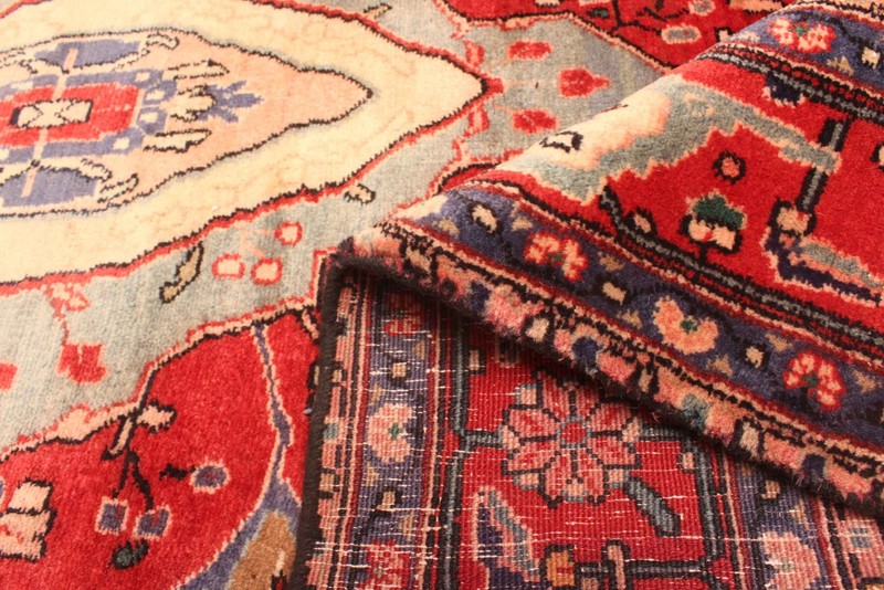 Vintage Hand-Knotted Area Rug 5'0" x 9'2" Traditional Wool Carpet gallery