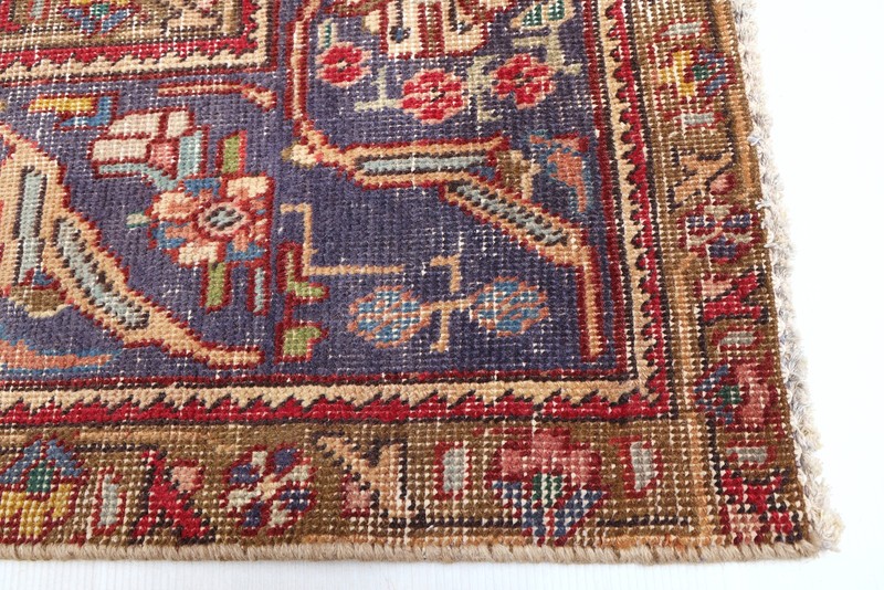 Vintage Hand-Knotted Area Rug 9'3" x 11'11" Traditional Wool Carpet gallery