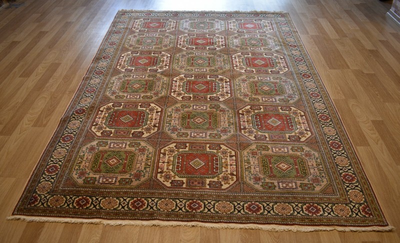 Antique Genuine Turkish Kazak Pattern Handmade Rug 7 Ft x 10 Ft Free Shipping gallery
