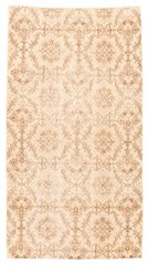 Vintage 3’9″ x 6’10” Traditional Hand Knotted Vegetable Dye Wool Area Rug