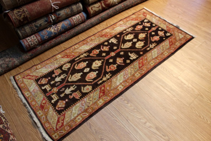 6 FT. ANTIQUE TRADITIONAL ANATOLIAN RUG TRIBAL ORIENTAL HALL RUNNER 2'7" x 6' gallery
