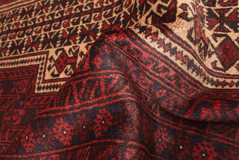 Vintage 3'2" x 4'8" Traditional Hand Knotted Vegetable Dye Wool Area Rug gallery