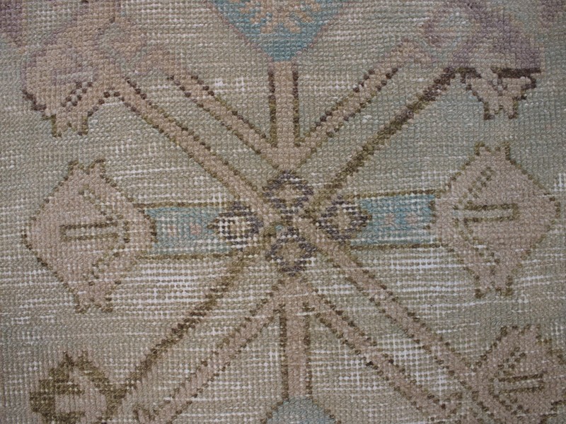 3x12 Turkish Handmade Runner Rug Brown Muted Tribal 2.6x11.9 ft gallery
