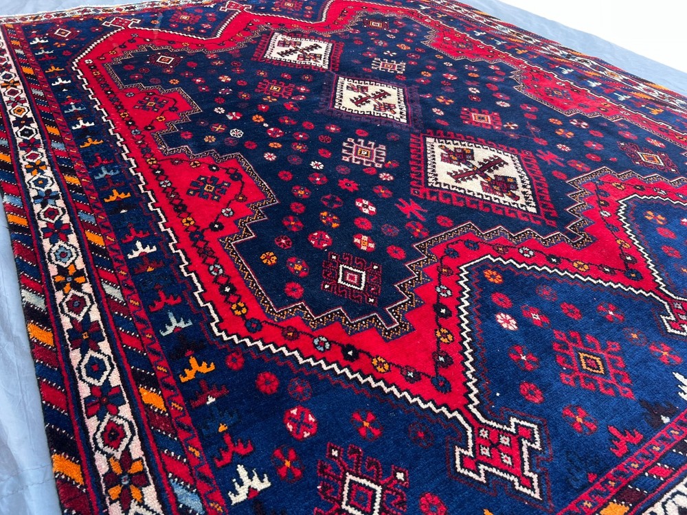 COLLECOTRS ITEM Antique Stunning Natural Vegetable Dye Kazak Caucasian Carpet