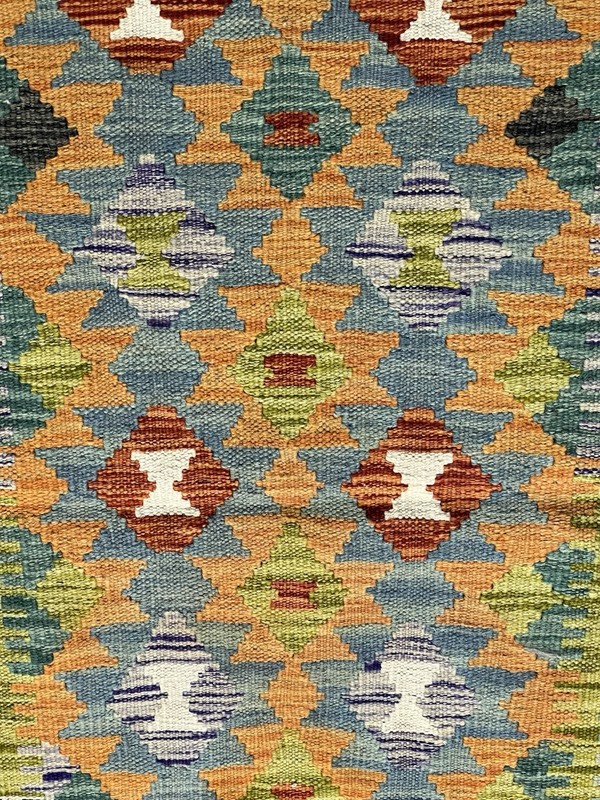 Vintage Kilim Traditional Hand Made Oriental Wool Kilim 5ftx3.2ft 150cmx102cm gallery